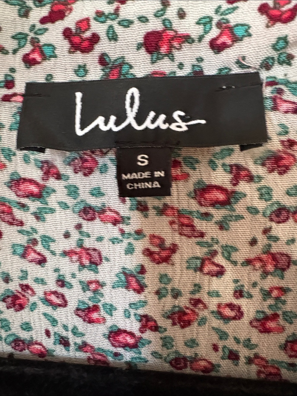 Lulus Floral Button-Front Mini Dress - Picture 3 of 5
